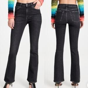 3x1 Dark Wash Bell Bottom Jeans Size 25